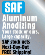 SAF aluminum anodizing